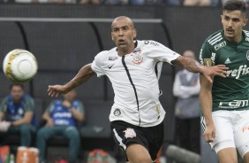 Emerson Sheik atuando contra o Palmeiras, no primeiro jogo da final do Paulistão  2018
