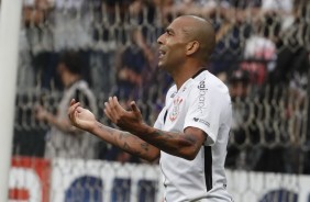 Sheik durante o jogo contra o Palmeiras, na Arena Corinthians, pela final do campeonato paulista