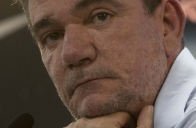 Presidente Andrés Sanchez concedeu entrevista coletiva no CT