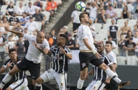 A partida contra o Ceará, na Arena Corinthians, terminou em empate em 1 a 1