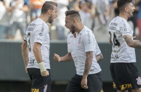 Henrique empata o placar contra o Cear, na Arena Corinthians