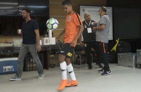 Pedrinho ser titular diante o Cear, na Arena Corinthians