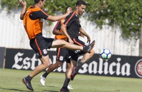 ltimo treino antes do duelo contra o Cear, na Arena Corinthians