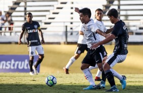 Fabrcio Oya durante a vitria por 2 a 0 contra o Botafogo, pela semifinal da Copa do Brasil sub-20