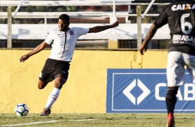 Nathan atuando contra o Botafogo, pela Copa do Brasil sub-20
