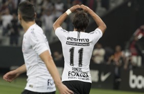 O paraguaio Romero segue artilheiro isolado da Arena Corinthians