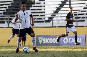 Renan Areia durante jogo contra Botafogo, pela Copa do Brasil sub-20