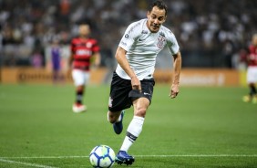 Rodriguinho em tima imagem durante o jogo contra o Vitria, na Arena Corinthians