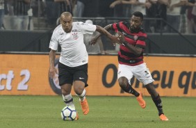 Sheik entrou no segundo tempo contra o Vitria, pela Copa do Brasil