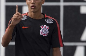 Pedrinho ser titular contra o Palmeiras, na Arena Corinthians, pelo Brasileiro