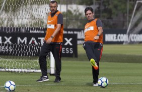 Último treino antes do Dérbi contra o Palmeiras; O primeiro do Brasileirão