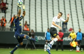 Rodriguinho jogou muito durante o Drbi contra o Palmeiras, na Arena Corinthians