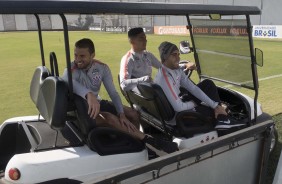 Titulares não foram a campo no treino de hoje no CT