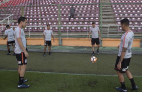 Jogadores treinaram para enfrentar o Deportivo Lara, pela Libertadores