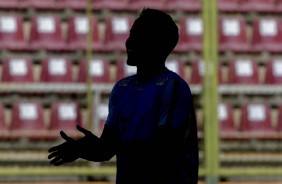 Rodriguinho durante treino no estdio Metropolitano de Lara, na Venezuela