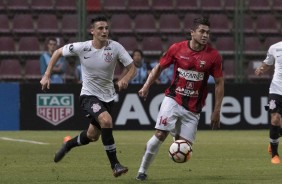 Mantuan em boa atuação contra o Deportivo Lara, pela Libertadores