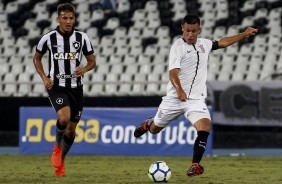 Renan Areias na partida contra o Botafogo pela semifinal da Copa do Brasil sub-20