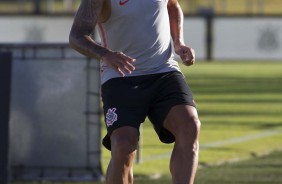 Ralf durante treino de hoje no CT