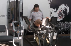 Romero treina na academia do CT Joaquim Grava