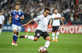 O maestro Jadson durante jogo contra o Millonarios, da Colmbia