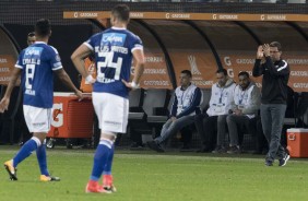 Osmar Loss comandou seu primeiro jogo como tcnico diante o Millonarios, na Arena Corinthians