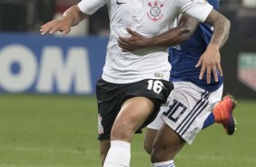 Sidcley fez uma partilhar brilhante diante o Millonarios, na Arena Corinthians