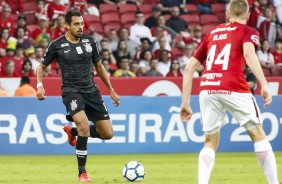 Júnior Dutra entrou no lugar de Romero, no segundo tempo contra o Internacional