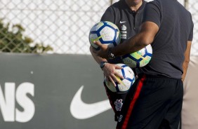 Osmar Loss no treino desta quarta