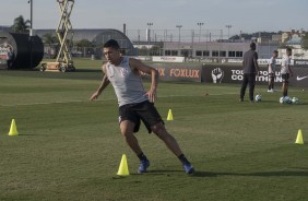 Ralf em atividade no treino desta quarta