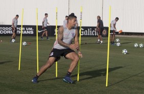 Ralf em atividade no treino desta quarta