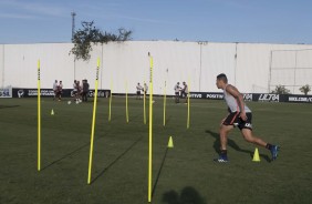 Ralf em atividade no treino desta quarta