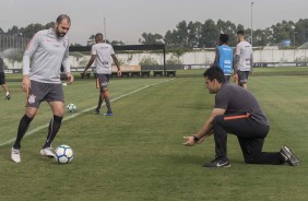 Danilo durante o derradeiro treino antes do jogo contra o Flamengo