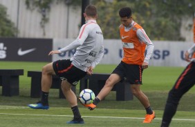 Marquinhos Gabriel durante treino preparatrio para encarar o Santos, no Brasileiro