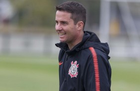 Osmar Loss comandou o último treino antes do jogo contra o Santos