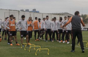 ltimo treinamento antes de enfrentar o Santos, pelo Brasileiro