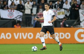 O general Balbuena durante partida contra o Santos, na Arena Corinthians, pelo Brasileiro