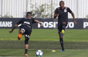 Zagueiro Marllon durante atividades da tarde no centro de treinamentos