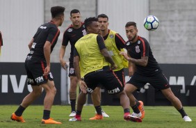 No CT Joaquim Grava, jogadores treinam duro para enfrentar o Bahia, pelo Campeonato Brasileiro