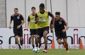 Paulo Roberto durante o treinamento de terça-feira com foco no Bahia, pelo Brasileirão