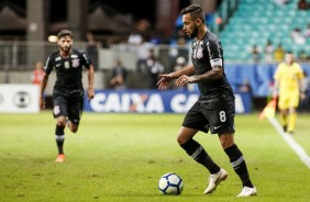 Maycon fez seu ltimo jogo com a camisa do Corinthians contra o Bahia, na na Arena Fonte Nova