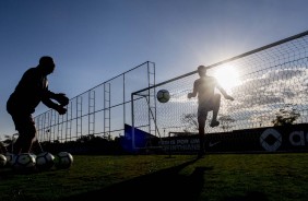 Jogadores se reapresentaram no CT aps folga para a Copa do Mundo