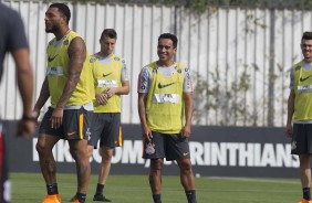 Jogadores treinaram neste sábado de olho no amistoso contra o Cruzeiro, na próxima quarta-feira