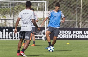 Matheus Matias segue treinando no CT Joaquim Grava