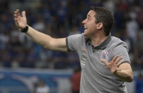 Osmar Loss durante partida amistosa contra o Cruzeiro, no Mineirão