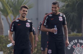 Recem contratados treinam na manhã desta sexta