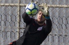 Caíque França teve boa atuação diante o Grêmio, no amistoso de ontem