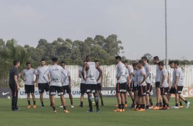 Elenco se reapresentou nesta segunda-feira após vitória sobre o Grêmio no jogo amistoso