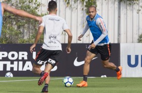 Roger treina após boa vitória contra o Grêmio