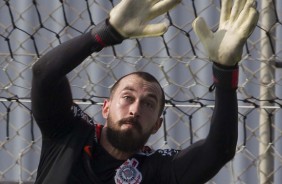 Walter se reapresentou junto ao restante do elenco após vitória no amistoso contra o Grêmio
