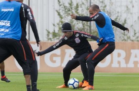 Jogadores fizeram o último treino antes de enfrentar o Cruzeiro, em partida amistosa